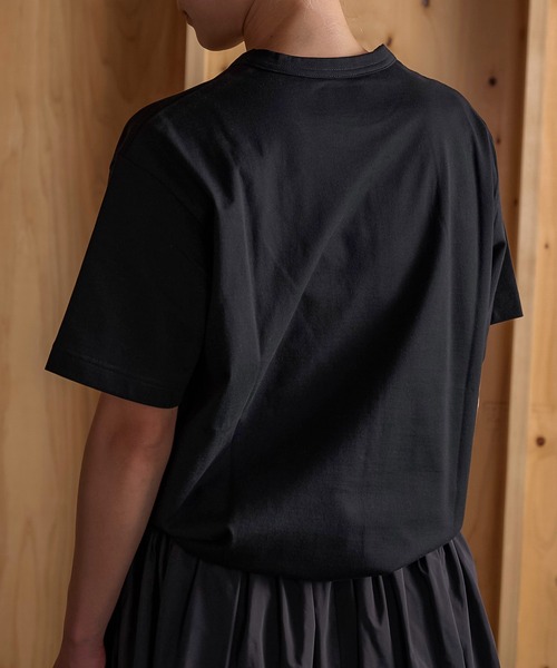 Jack Miller（ジャックミラー）の「Jack Miller　ショートスリーブ レギュラーフィット Tシャツ 003（Tシャツ/カットソー・メンズ・ブラック×ブラック/ホワイト×ブラック/ホワイト×ホワイト/ブラック×ホワイト・M/S/L）」の20枚目の写真