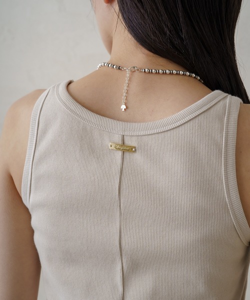 LOUNGEDRESS（ラウンジドレス）の「アメスリタンクワンピース（ワンピース・レディース・ライトベージュ/ブラック・FREE）」の13枚目の写真