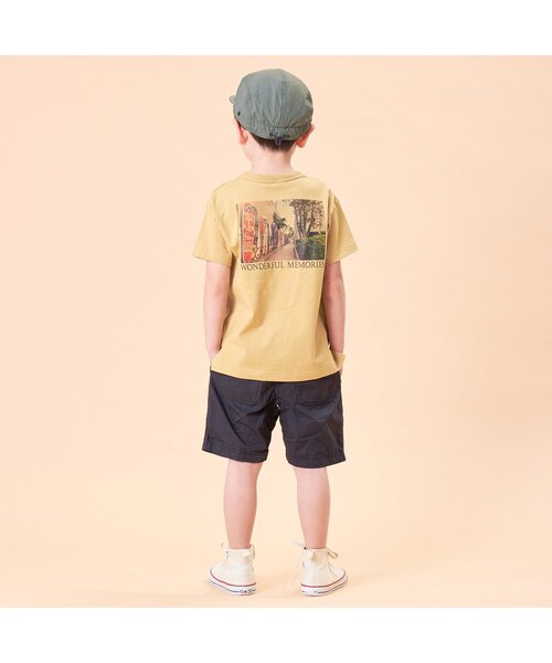 F.O.KIDS（エフオーキッズ）の「カラーハーフパンツ 5分丈（その他パンツ・キッズ・ベージュ/パープル/ブラック/ブルー/グリーン/オレンジ・130/95/110/140/90/120/80/100）」の13枚目の写真