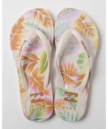 BILLABONG レディース FLIP FLOPS PRINT サンダル 【2022年春夏モデル】/ビラボンビーサン(ビーチサンダル)