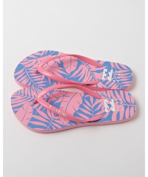 BILLABONG（ビラボン）の「BILLABONG レディース FLIP FLOPS PRINT サンダル 【2022年春夏モデル】/ビラボンビーサン(ビーチサンダル）（サンダル・レディース・ピンク/ブルー/ホワイト系その他/ブラック系その他・23cm/24cm）」の9枚目の写真