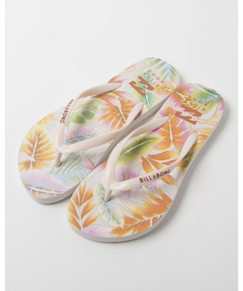 BILLABONG（ビラボン）の「BILLABONG レディース FLIP FLOPS PRINT サンダル 【2022年春夏モデル】/ビラボンビーサン(ビーチサンダル）（サンダル・レディース・ピンク/ブルー/ホワイト系その他/ブラック系その他・23cm/24cm）」の11枚目の写真
