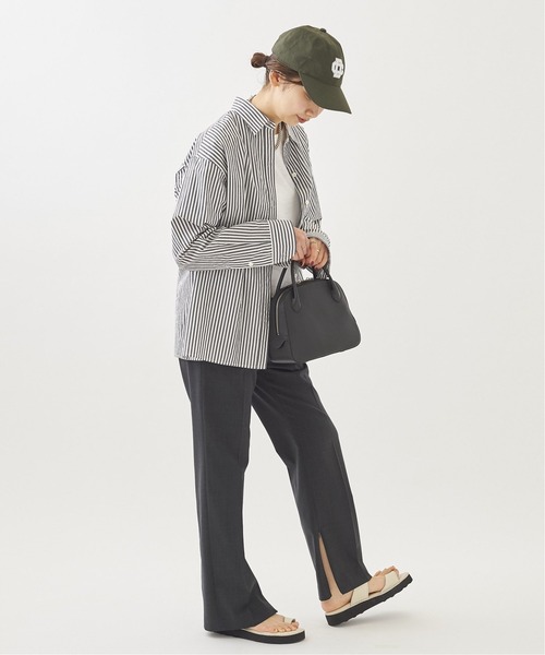 plage（プラージュ）の「Low Rise Slit パンツ◆（その他パンツ・レディース・チャコールグレー/ネイビー・38/36/34）」の7枚目の写真