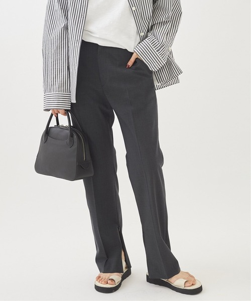 plage（プラージュ）の「Low Rise Slit パンツ◆（その他パンツ・レディース・チャコールグレー/ネイビー・38/36/34）」の8枚目の写真