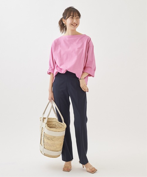 plage（プラージュ）の「Low Rise Slit パンツ◆（その他パンツ・レディース・チャコールグレー/ネイビー・38/36/34）」の15枚目の写真