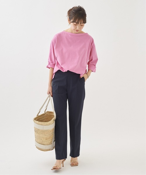 plage（プラージュ）の「Low Rise Slit パンツ◆（その他パンツ・レディース・チャコールグレー/ネイビー・38/36/34）」の16枚目の写真