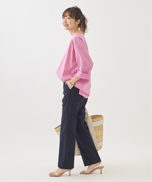 plage（プラージュ）の「Low Rise Slit パンツ◆（その他パンツ・レディース・チャコールグレー/ネイビー・38/36/34）」の18枚目の写真