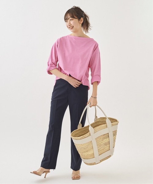 plage（プラージュ）の「Low Rise Slit パンツ◆（その他パンツ・レディース・チャコールグレー/ネイビー・38/36/34）」の19枚目の写真