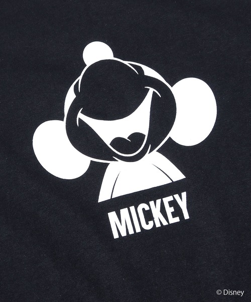 ROOPTOKYO(ループトウキョウ)の「ROOPTOKYO限定:MICKEY/ミッキー FACE S/STee 半袖Tシャツ(Tシャツ/カットソー・メンズ・ホワイト/サンドベージュ/ブラック・XL/M/L)」の13枚目の写真
