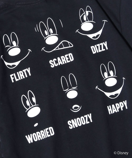 ROOPTOKYO(ループトウキョウ)の「ROOPTOKYO限定:MICKEY/ミッキー FACE S/STee 半袖Tシャツ(Tシャツ/カットソー・メンズ・ホワイト/サンドベージュ/ブラック・XL/M/L)」の17枚目の写真
