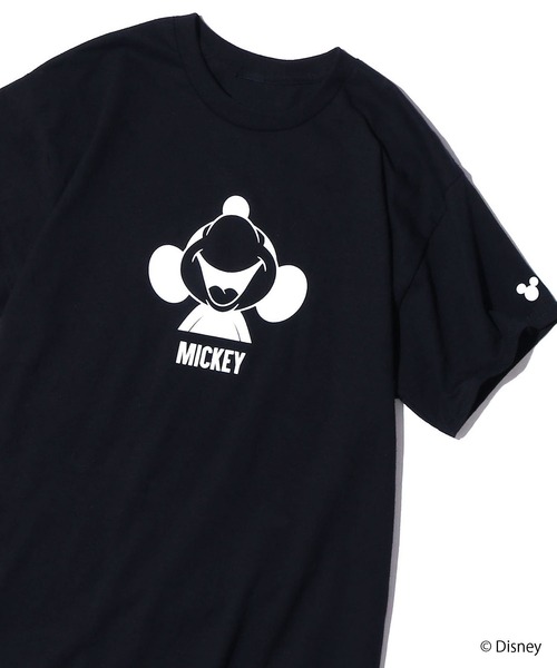 ROOPTOKYO(ループトウキョウ)の「ROOPTOKYO限定:MICKEY/ミッキー FACE S/STee 半袖Tシャツ(Tシャツ/カットソー・メンズ・ホワイト/サンドベージュ/ブラック・XL/M/L)」の22枚目の写真