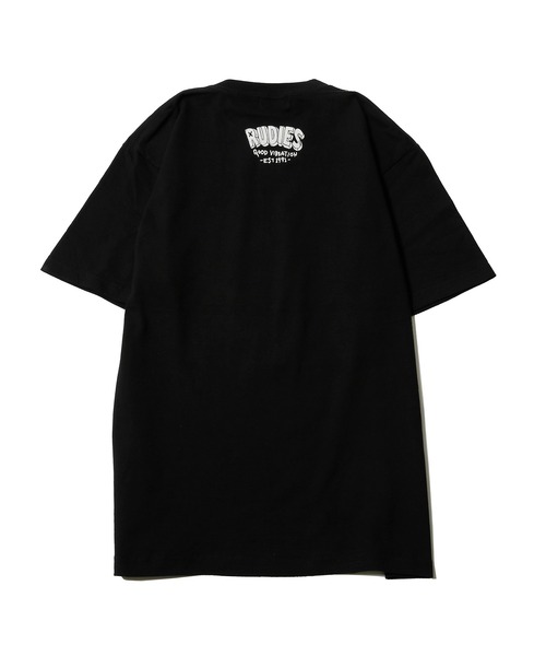 RUDIE'S（ルーディーズ）の「SKATEBOY-T（Tシャツ/カットソー・メンズ・ホワイト/ブラック・XXL/S/M/XL/L）」の3枚目の写真