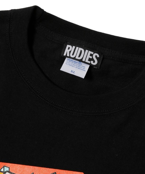 RUDIE'S（ルーディーズ）の「SKATEBOY-T（Tシャツ/カットソー・メンズ・ホワイト/ブラック・XXL/S/M/XL/L）」の4枚目の写真