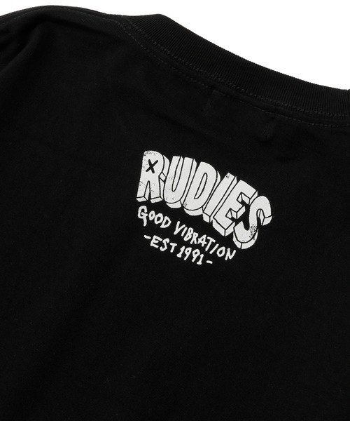 RUDIE'S（ルーディーズ）の「SKATEBOY-T（Tシャツ/カットソー・メンズ・ホワイト/ブラック・XXL/S/M/XL/L）」の8枚目の写真