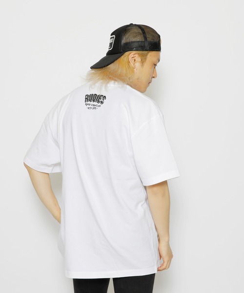 RUDIE'S（ルーディーズ）の「SKATEBOY-T（Tシャツ/カットソー・メンズ・ホワイト/ブラック・XXL/S/M/XL/L）」の16枚目の写真