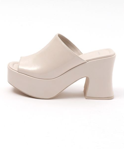 JEANASIS(ジーナシス)の「アツゾコミュールサンダル/277655(サンダル・レディース・ホワイト/ブラック/パープル・MEDIUM/LARGE)」の8枚目の写真