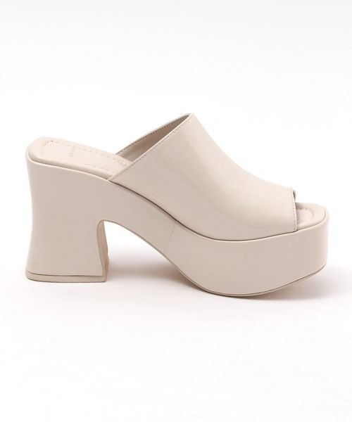 JEANASIS(ジーナシス)の「アツゾコミュールサンダル/277655(サンダル・レディース・ホワイト/ブラック/パープル・MEDIUM/LARGE)」の6枚目の写真