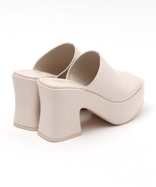 JEANASIS(ジーナシス)の「アツゾコミュールサンダル/277655(サンダル・レディース・ホワイト/ブラック/パープル・MEDIUM/LARGE)」の12枚目の写真