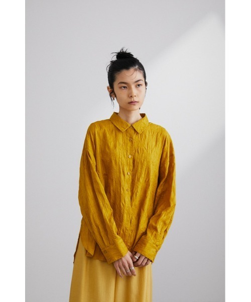 STYLEMIXER(スタイルミキサー)の「ワッシャールーズシャツ(シャツ/ブラウス・レディース・アイボリー/ピンク/グリーン系その他/イエロー・FREE)」の17枚目の写真