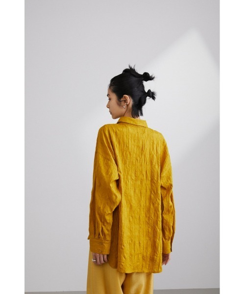 STYLEMIXER(スタイルミキサー)の「ワッシャールーズシャツ(シャツ/ブラウス・レディース・アイボリー/ピンク/グリーン系その他/イエロー・FREE)」の19枚目の写真