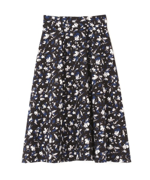 PROPORTION BODY DRESSING（プロポーションボディドレッシング）の「【美人百花6月号タイアップ商品】シャドウフラワータックスカート / 1212120508（スカート・レディース・ブラック/ブラック系その他・SMALL/MEDIUM）」の4枚目の写真