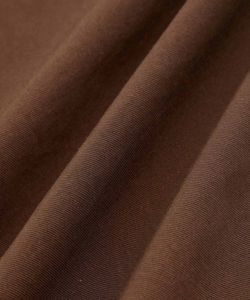 ADAM ET ROPE'（アダムエロペ）の「【TOOLIGHT】TC オープンカラーシャツ/セットアップ対応/超軽量/ストレッチ性/吸水速乾性/イージーケア（シャツ/ブラウス・メンズ・ブラック/ダークグリーン/ブラウン系その他・S/M/L/XL）」の6枚目の写真