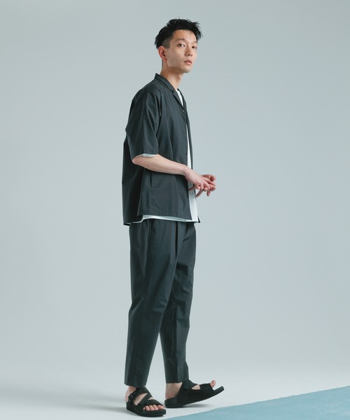 セール】【TOOLIGHT】TC オープンカラーシャツ/セットアップ対応/超