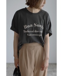 Bonjour Sagan | 【2022 S/S 新作】Boa SorteロゴT(Tシャツ/カットソー)