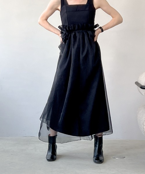 【そらた】チエコサク　ワンピース　限定品　110&トップス　100 WEB＆二子玉川ライズS.C.限定】タックワンピース（ドレス）｜CB