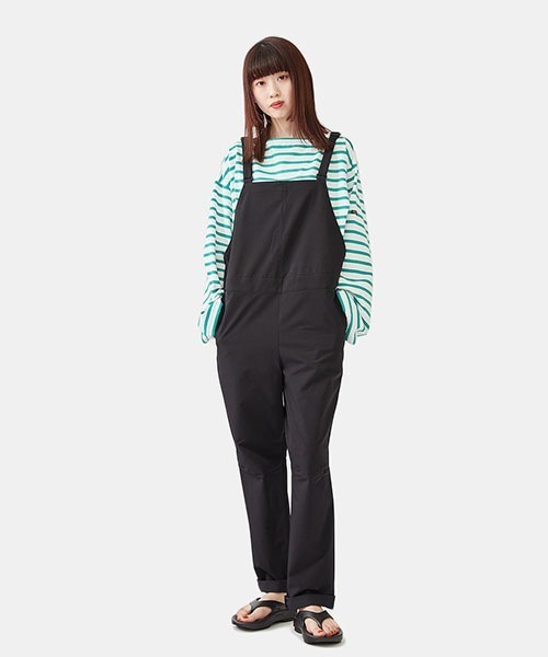 THE NORTH FACE（ザノースフェイス）の「THE NORTH FACE / ザ ノースフェイス：【レディース】Maternity Overall：NBM32004[DEA]（サロペット/オーバーオール・メンズ・ブラック・S/M/L/XL）」の6枚目の写真