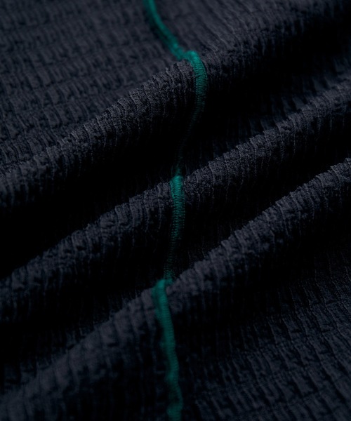 vis-`a-vis（ビサビ）の「【WEB限定】前後２WAY配色メロウスリットフクレジャガードプルオーバー（Tシャツ/カットソー・レディース・ピンク系その他/スミクロ/キナリ・FREE）」の10枚目の写真