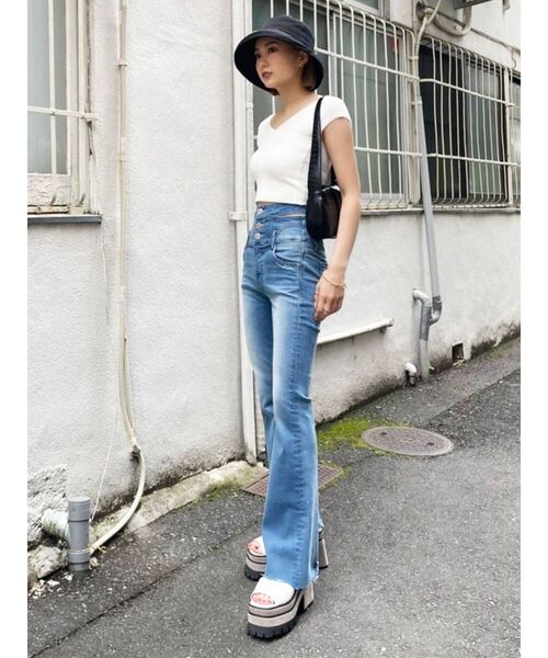 EMODA(エモダ)の「オーバルショルダーバッグ(ハンドバッグ・レディース・ブラック/ブラウン/ブルー・FREE)」の22枚目の写真