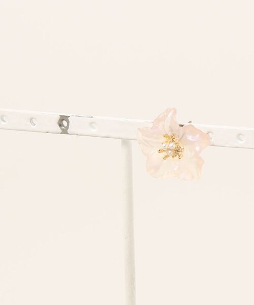 flower（フラワー）の「フラワージュエルピアス（ピアス（片耳用）・レディース・イエロー/ピンク・FREE）」の8枚目の写真