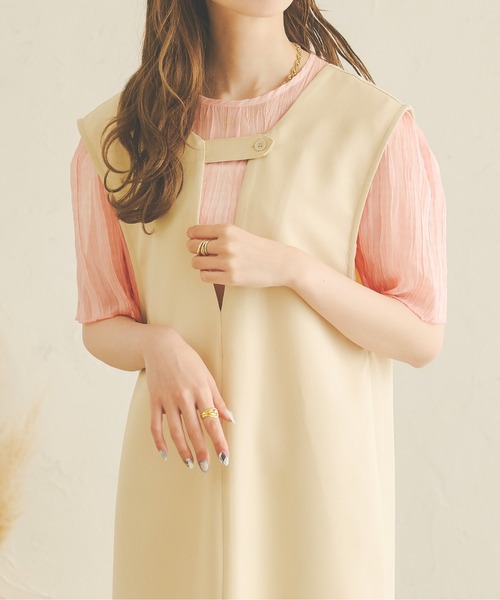チェックシアートップス/【WEB/EC限定商品】 チェックシアートップス/【WEB/EC限定商品】