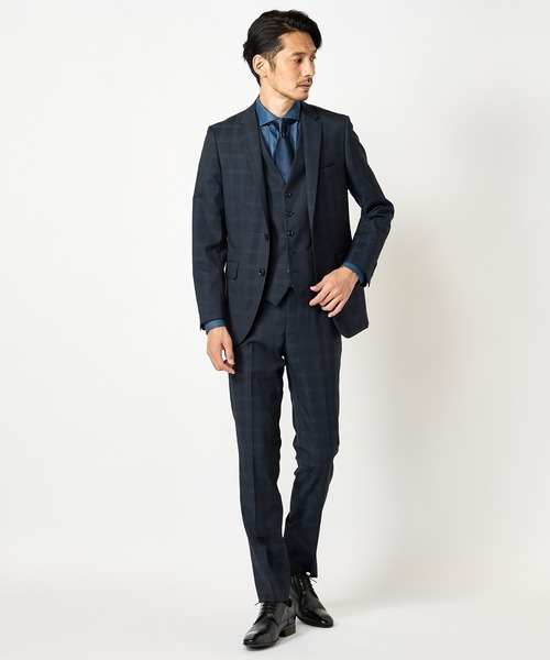 CROWDED CLOSET（クラウデッドクローゼット）の「デニム調シャンブレーシャツ（シャツ/ブラウス・メンズ・ネイビー/ブルー・01/02/03/04）」の5枚目の写真