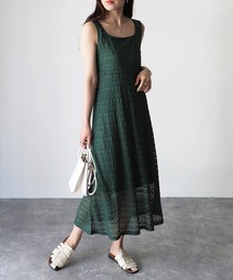 Riberry | レースバッククロスワンピース(ワンピース)