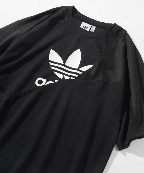 Adidas アディダス トレフォイル ロゴプリント 切替えデザイン 半袖tカットソー アディダスオリジナルス Tシャツ カットソー Adidas アディダス のファッション通販 Zozotown Adidas アディダス トレフォイル ロゴプリント 切替えデザイン 半袖tカットソー アディダスオリジナルス Tシャツ カットソー Adidas アディダス のファッション通販 Zozotown