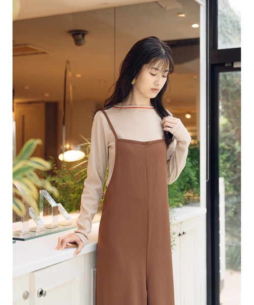 THEATRE PRODUCTS（シアタープロダクツ）の「サロペット（サロペット/オーバーオール・レディース・ブラウン/カーキ・FREE）」の17枚目の写真