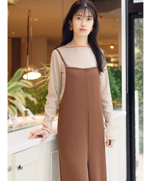 THEATRE PRODUCTS（シアタープロダクツ）の「サロペット（サロペット/オーバーオール・レディース・ブラウン/カーキ・FREE）」の18枚目の写真