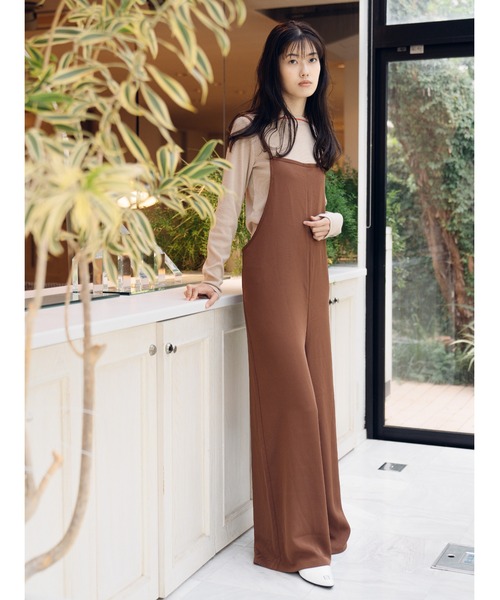 THEATRE PRODUCTS（シアタープロダクツ）の「サロペット（サロペット/オーバーオール・レディース・ブラウン/カーキ・FREE）」の15枚目の写真