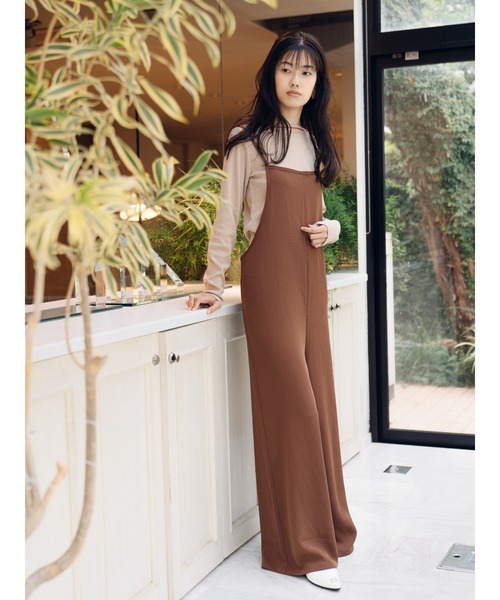 THEATRE PRODUCTS（シアタープロダクツ）の「サロペット（サロペット/オーバーオール・レディース・ブラウン/カーキ・FREE）」の13枚目の写真