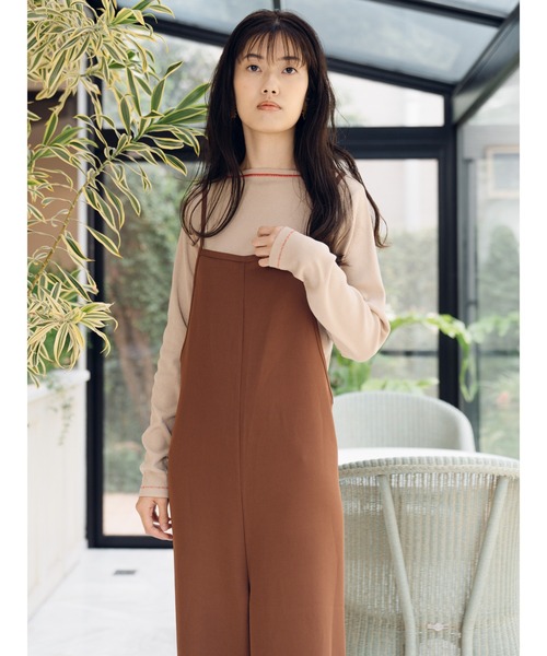 THEATRE PRODUCTS（シアタープロダクツ）の「サロペット（サロペット/オーバーオール・レディース・ブラウン/カーキ・FREE）」の9枚目の写真