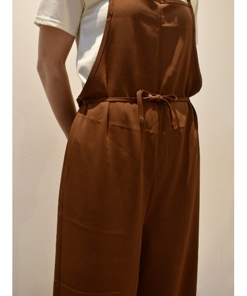 THEATRE PRODUCTS（シアタープロダクツ）の「サロペット（サロペット/オーバーオール・レディース・ブラウン/カーキ・FREE）」の5枚目の写真