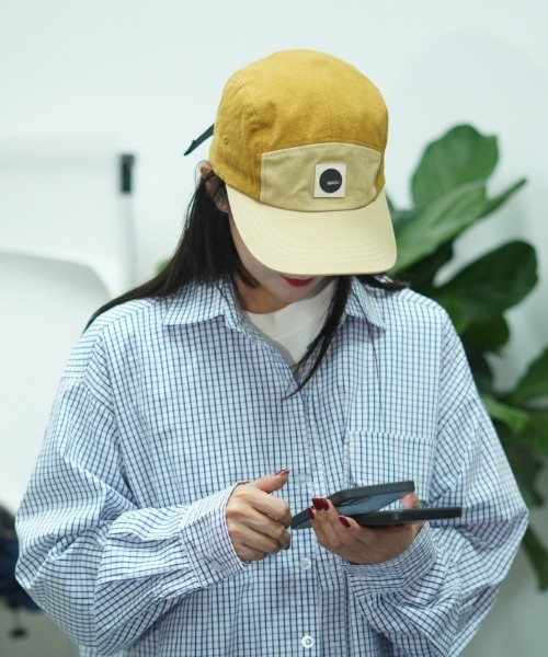 Vipoa(ヴィポア)の「フロントロゴジェットキャップ(キャップ・レディース・ベージュ/ネイビー・FREE)」の19枚目の写真