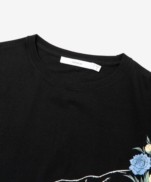 rehacer(レアセル)の「rehacer : The creation of Adam on Wide Body / ザ クリエーション オブ アダム オン ワイド ボディ(Tシャツ/カットソー・メンズ・ホワイト/ブラック・LARGE/X-LARGE/SMALL/MEDIUM)」の11枚目の写真