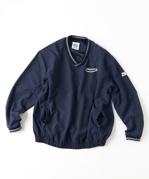 FREAK'S STORE（フリークスストア）の「FROCLUB/フロクラブ ロゴ ナイロンプルオーバー/ナイロントップス（その他トップス・メンズ・ブラック/ネイビー/グリーン・X-LARGE/LARGE/MEDIUM）」の17枚目の写真