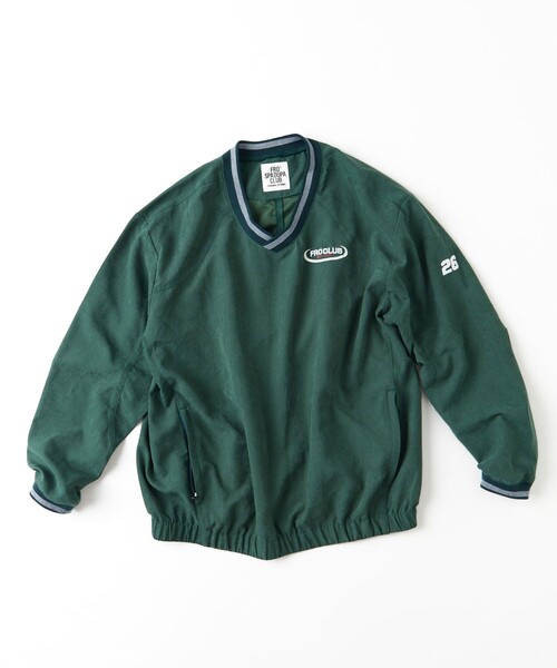 FREAK'S STORE（フリークスストア）の「FROCLUB/フロクラブ ロゴ ナイロンプルオーバー/ナイロントップス（その他トップス・メンズ・ブラック/ネイビー/グリーン・X-LARGE/LARGE/MEDIUM）」の19枚目の写真