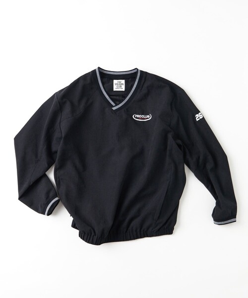 FREAK'S STORE（フリークスストア）の「FROCLUB/フロクラブ ロゴ ナイロンプルオーバー/ナイロントップス（その他トップス・メンズ・ブラック/ネイビー/グリーン・X-LARGE/LARGE/MEDIUM）」の20枚目の写真