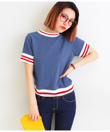 Chille anap | ANAP/アナップ CHILLE ライン.入りTOP(Tシャツ/カットソー)