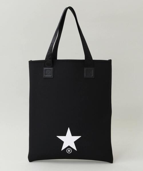 CONVERSE TOKYO（コンバーストウキョウ）の「ネオロゴ プレンスクエアトートバッグ（トートバッグ・レディース・ベージュ/ブラック/グレー・FREE）」の6枚目の写真